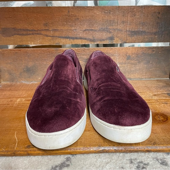 Vionic Midi Slip On Slide Shoes Maroon Size 8.5 - Picture 2 of 7